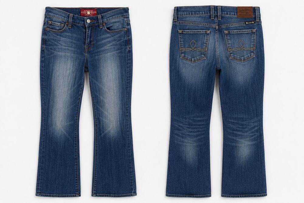 Lucky Brand Sofia Boot Stretch Jeans Medium Wash Womens Size 10 30 Regular